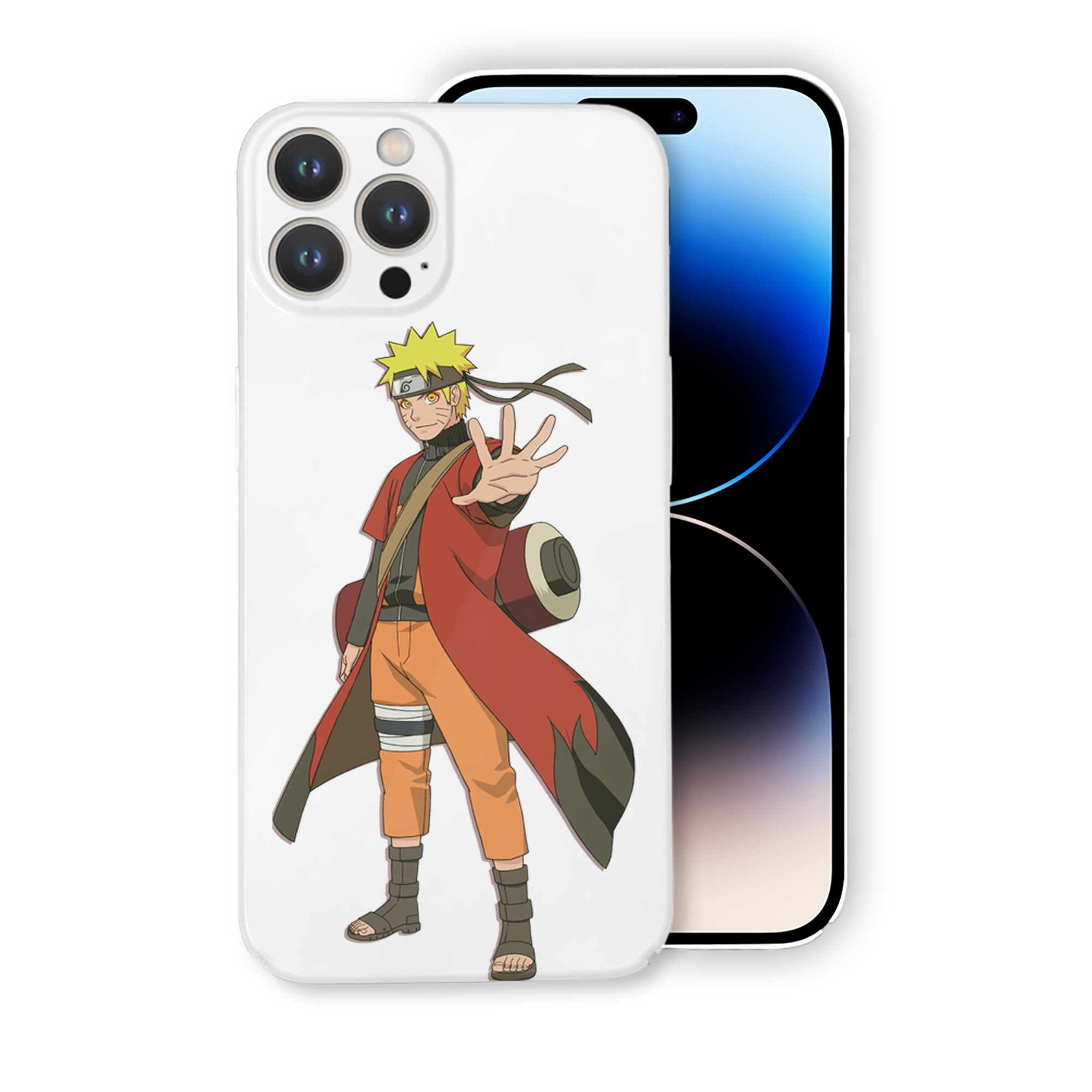 （画像用） NARUTO -ナルト- うずまき ナルト Uzumaki Naruto 【iPhone 14シリーズ対応】ハードケース